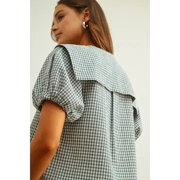 Sunshine Gingham Top