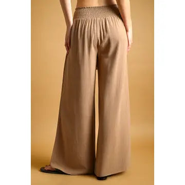 Cozy Season Smocked Waist Pants