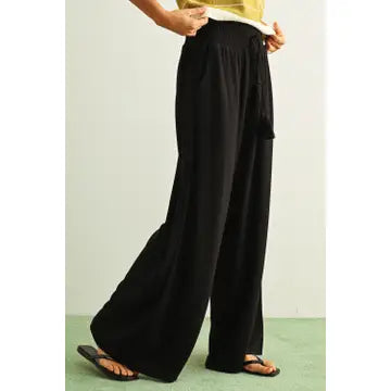 Cozy Season Smocked Waist Pants