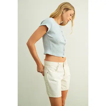 Go Getter Ribbed Top