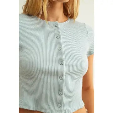 Go Getter Ribbed Top