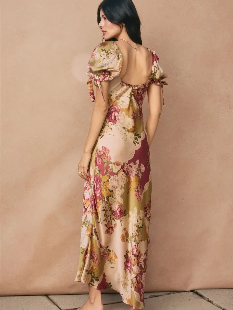 Fresh Off The Market Midi Dress