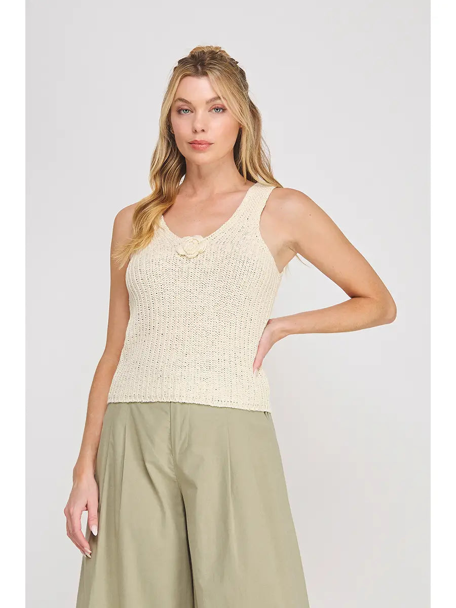 Once In A Lifetime Sweater Tank Top