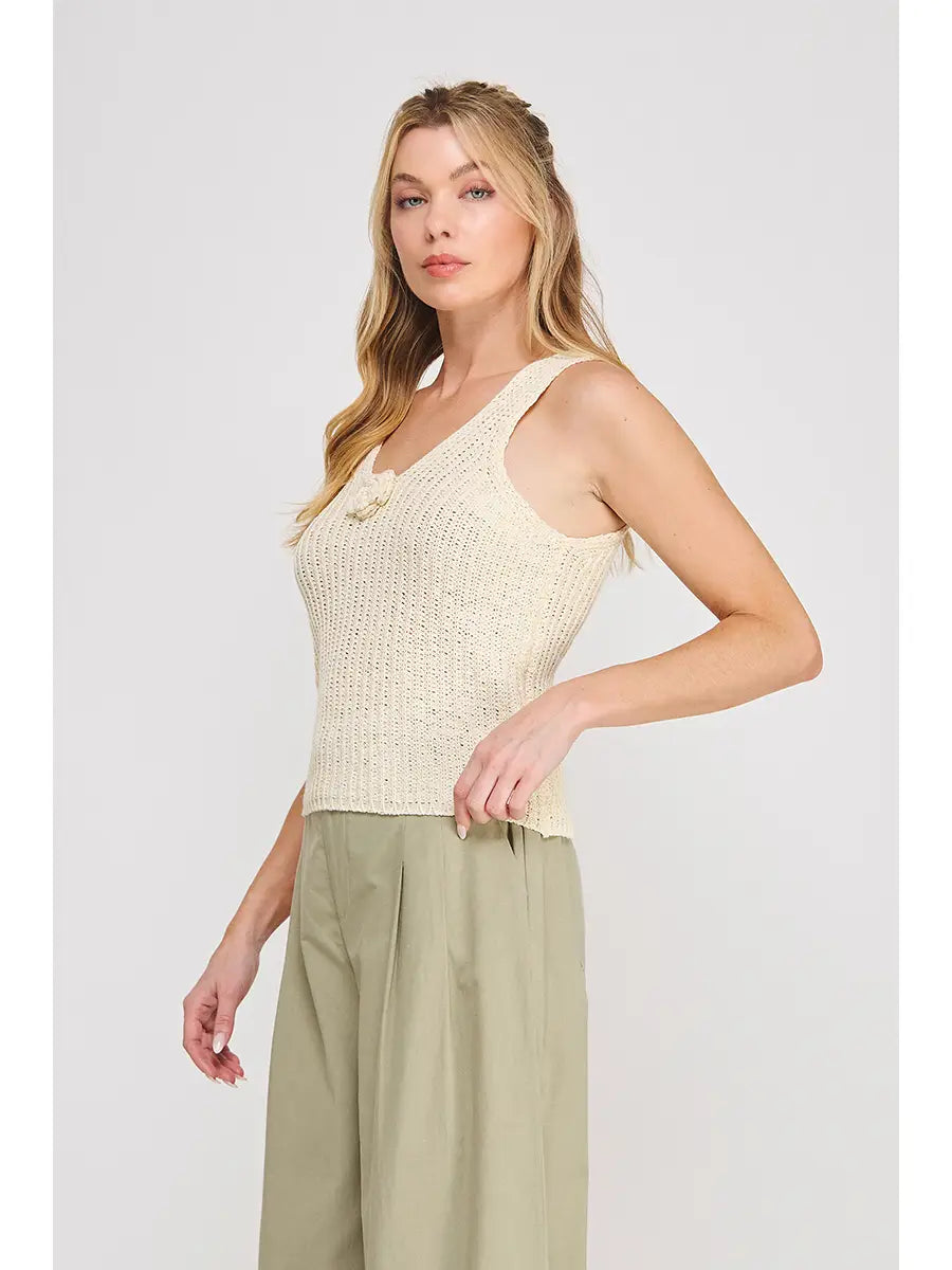 Once In A Lifetime Sweater Tank Top