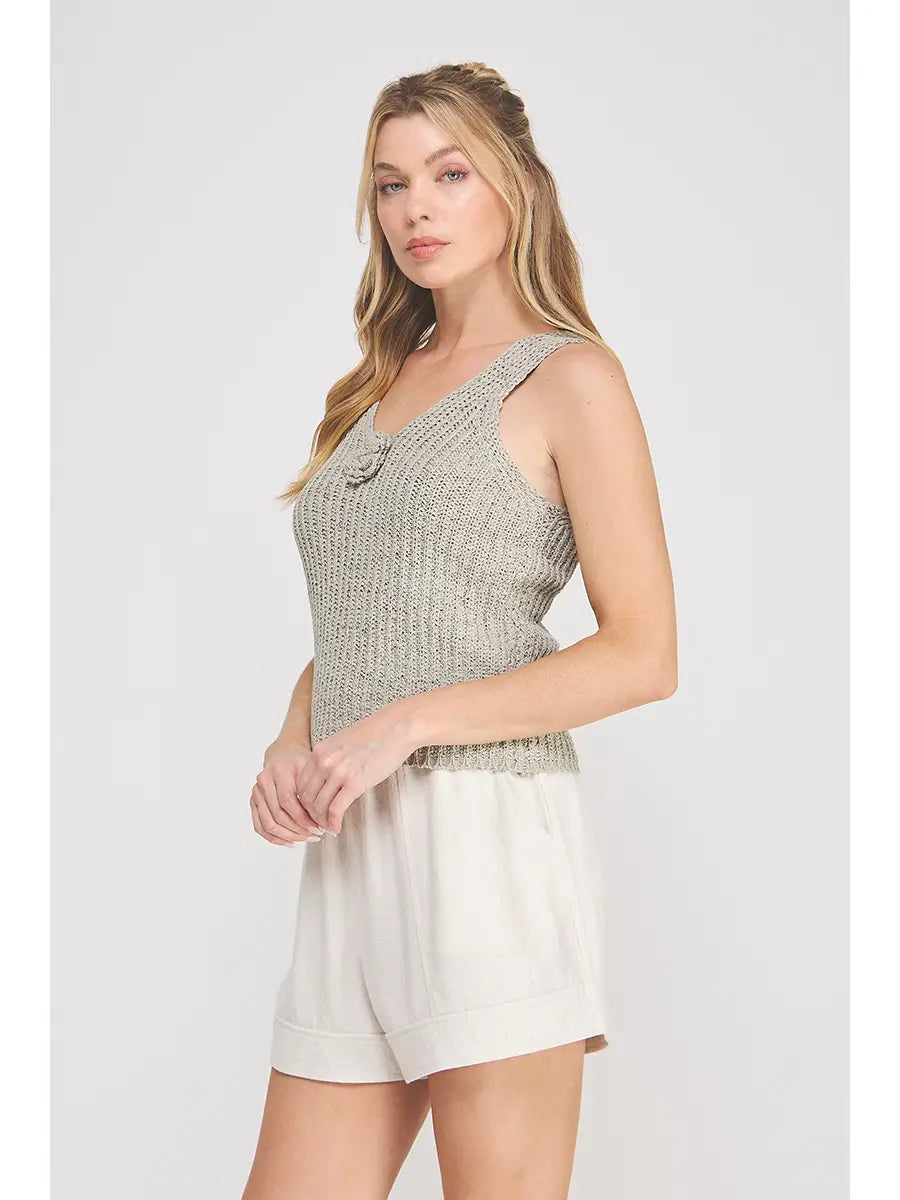 Once In A Lifetime Sweater Tank Top