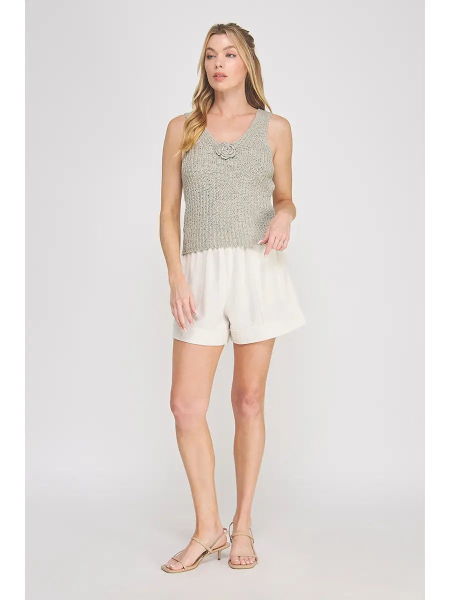 Once In A Lifetime Sweater Tank Top