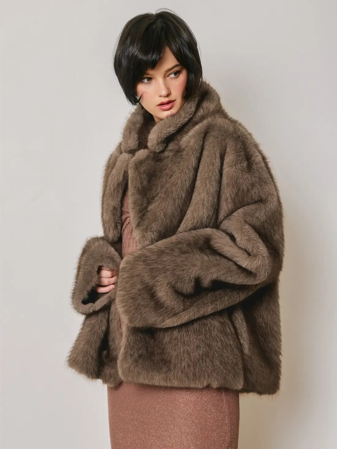 Reversible Faux Shearling Jacket
