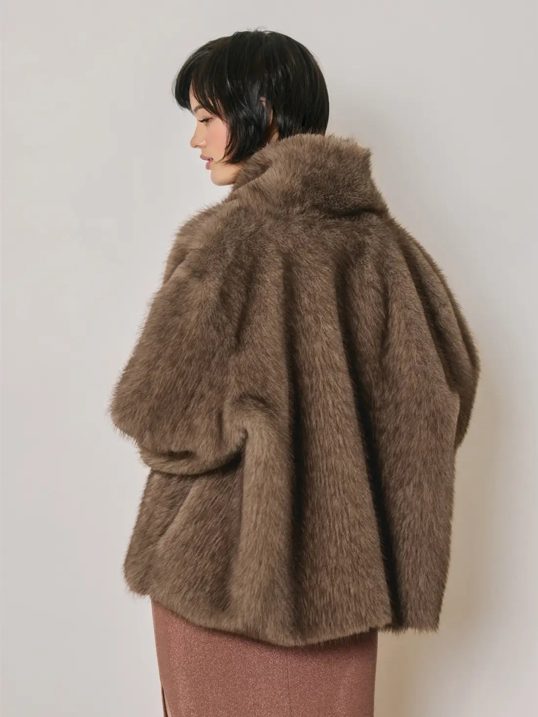 Reversible Faux Shearling Jacket
