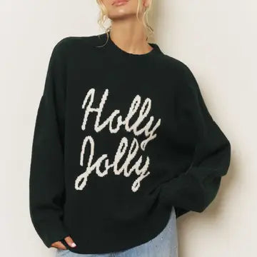 Holly Jolly Christmas Sweater