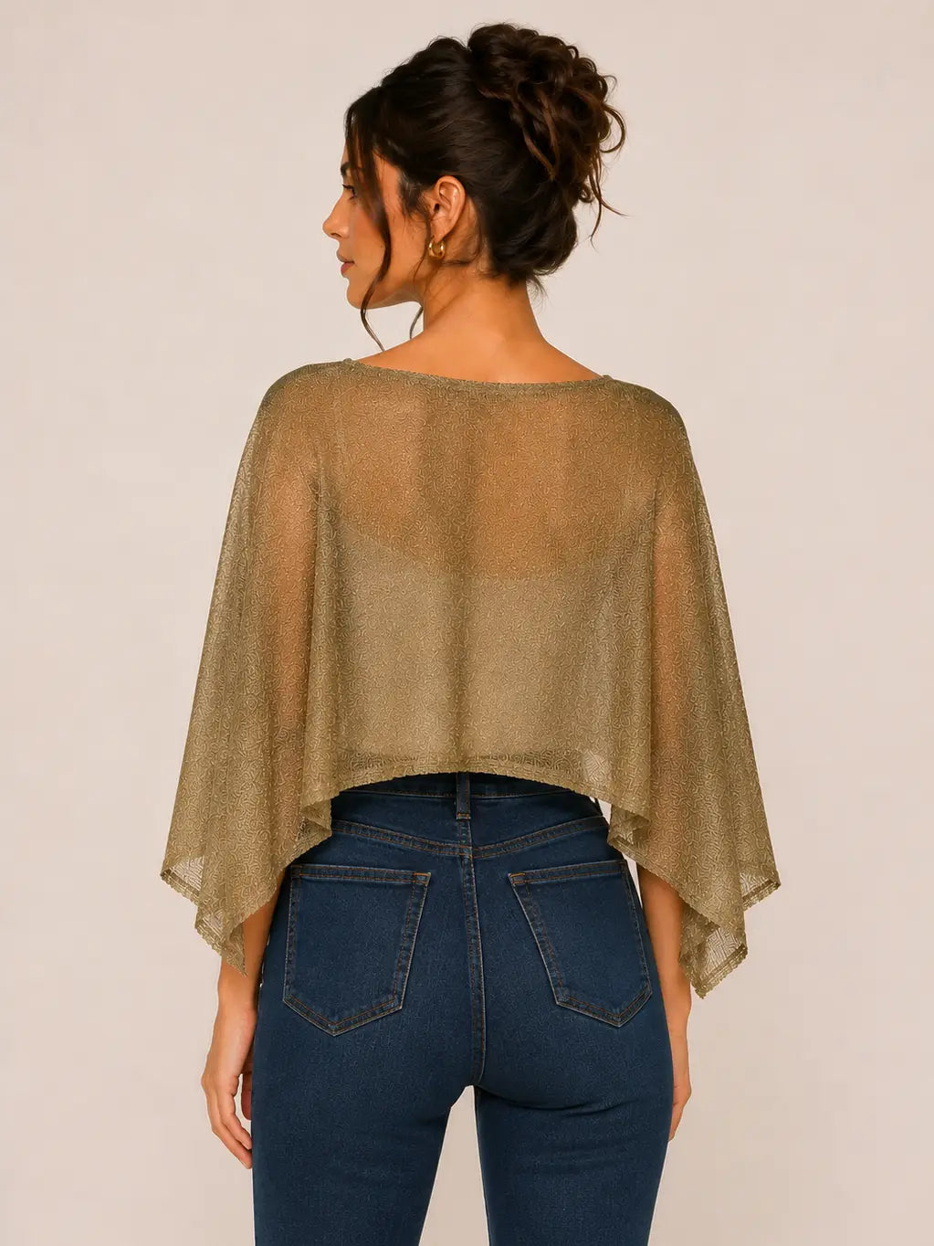 Boatneck Drapey Cape