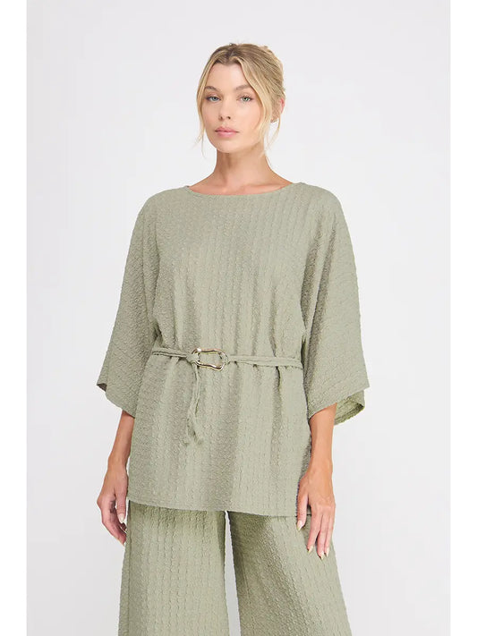 Knit Dolman Tunic Top