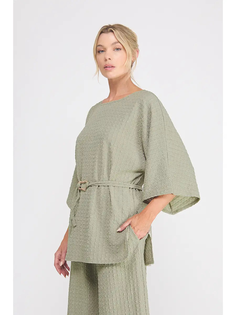 Knit Dolman Tunic Top