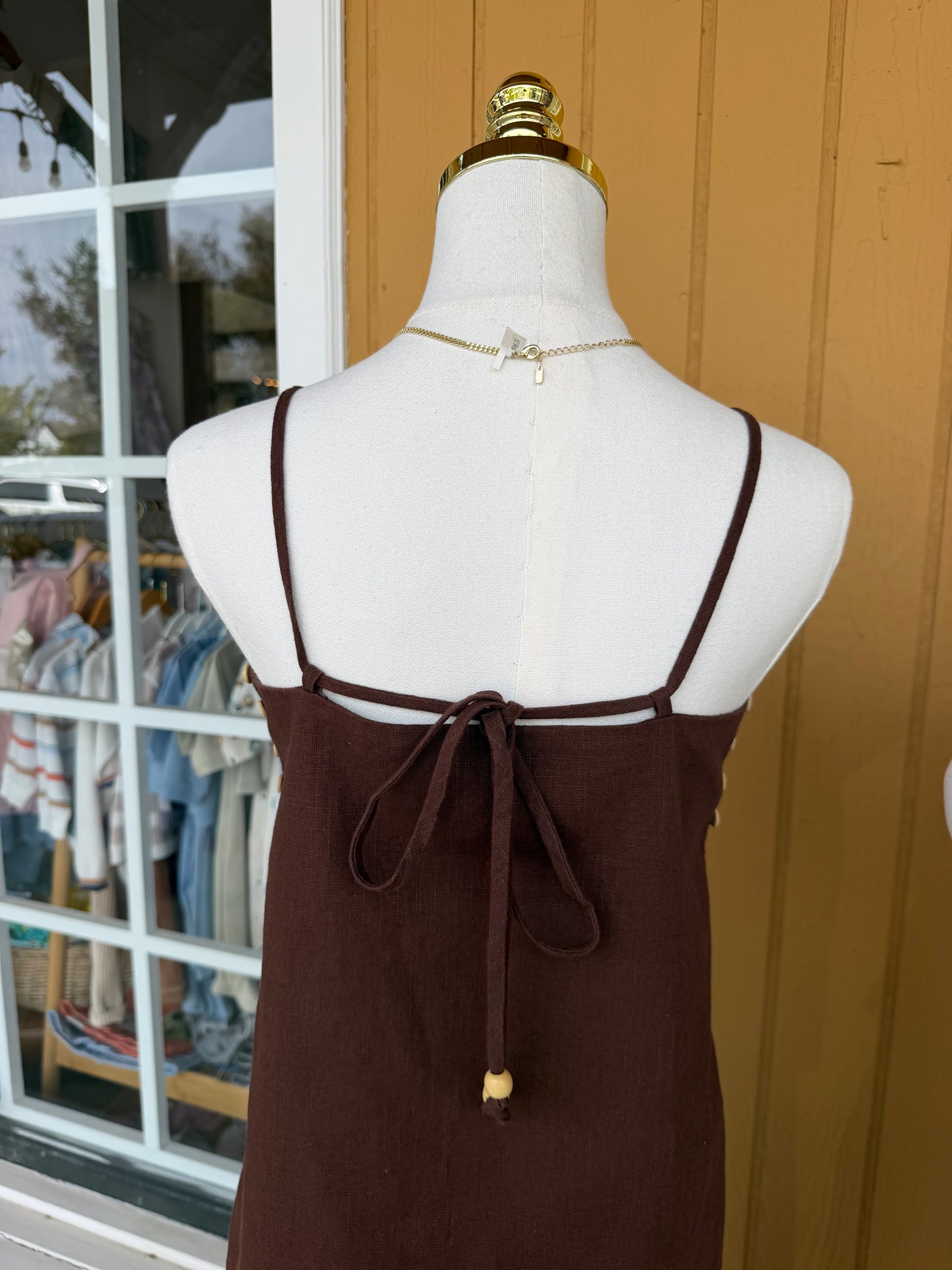 Eventually Linen Top