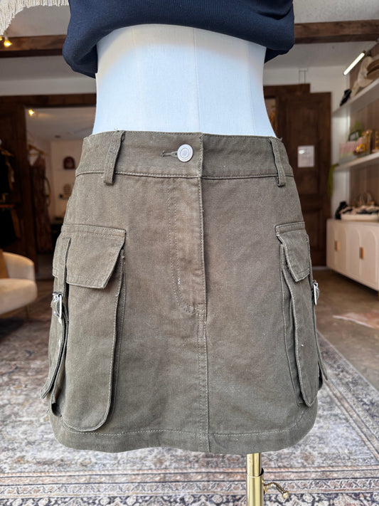 Moto Mini Skirt