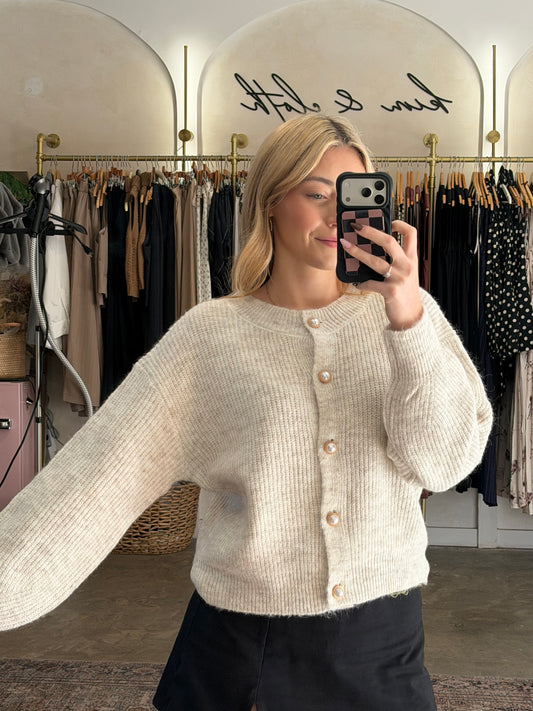The Dreamweaver Cardigan Sweater Top