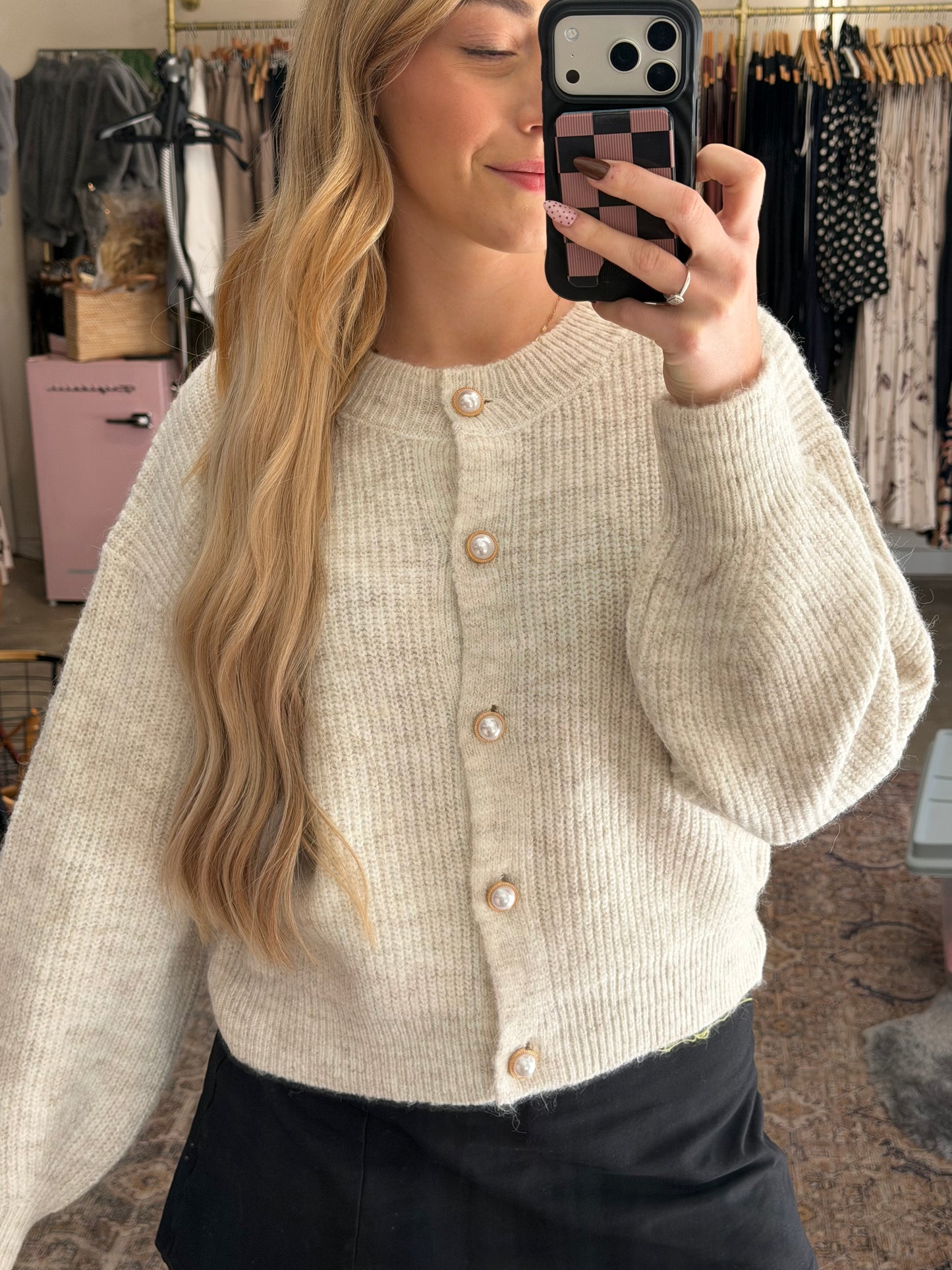 The Dreamweaver Cardigan Sweater Top