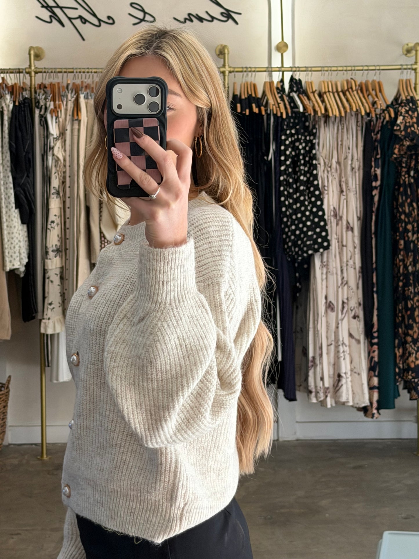 The Dreamweaver Cardigan Sweater Top