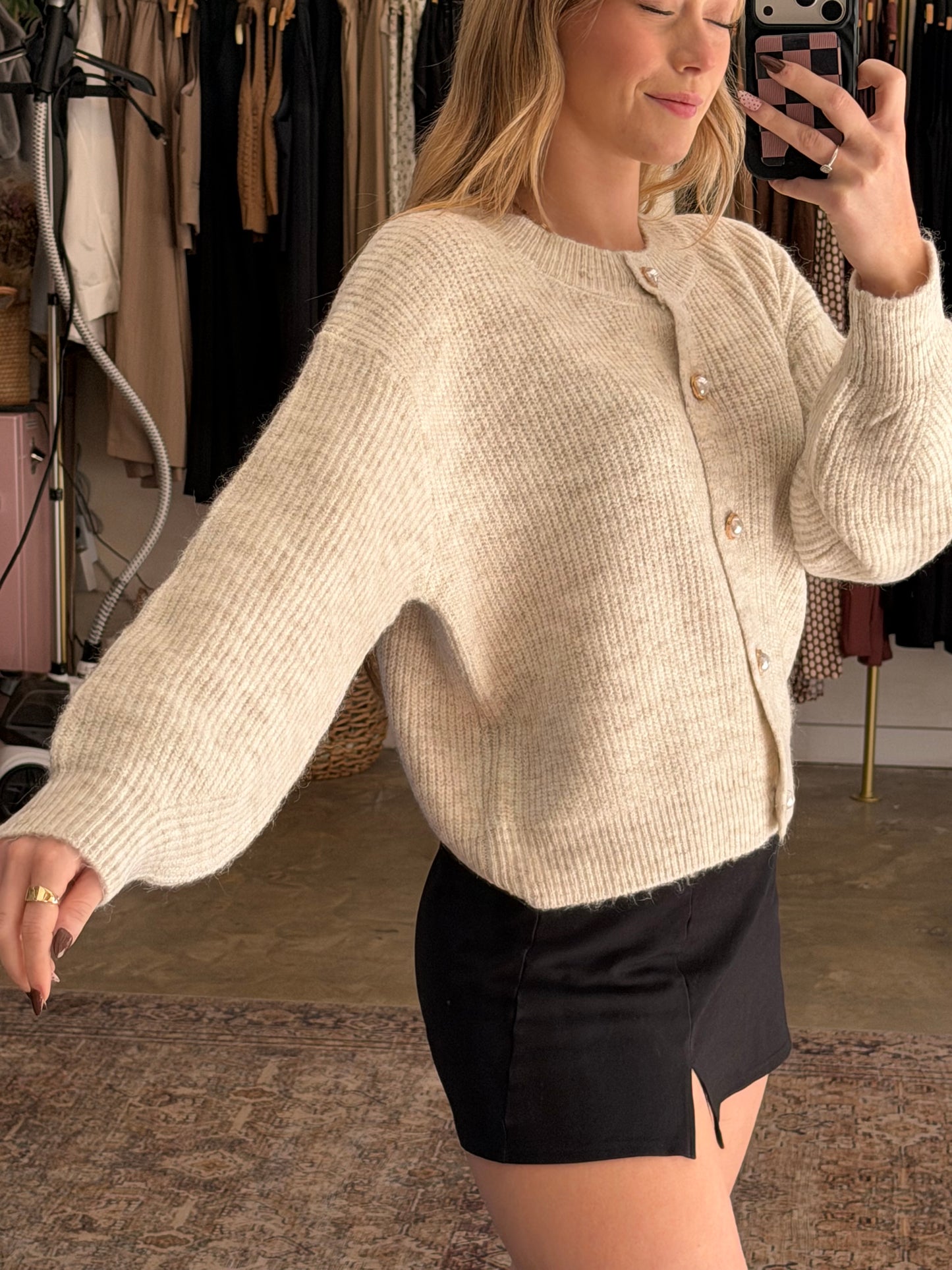 The Dreamweaver Cardigan Sweater Top