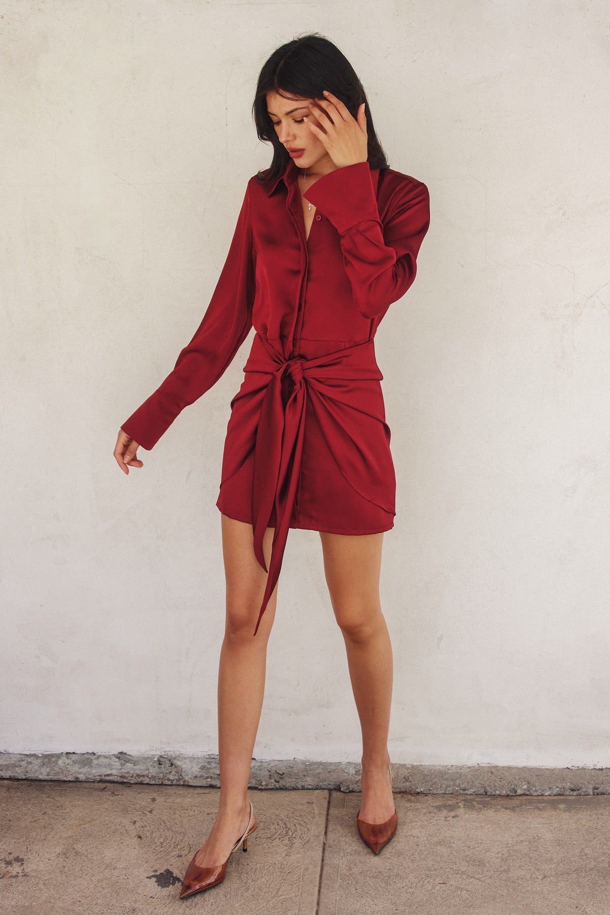 Merlot Mini Dress