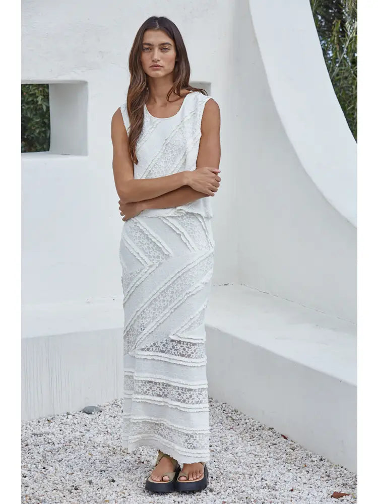 Carolina Micha Midi Skirt