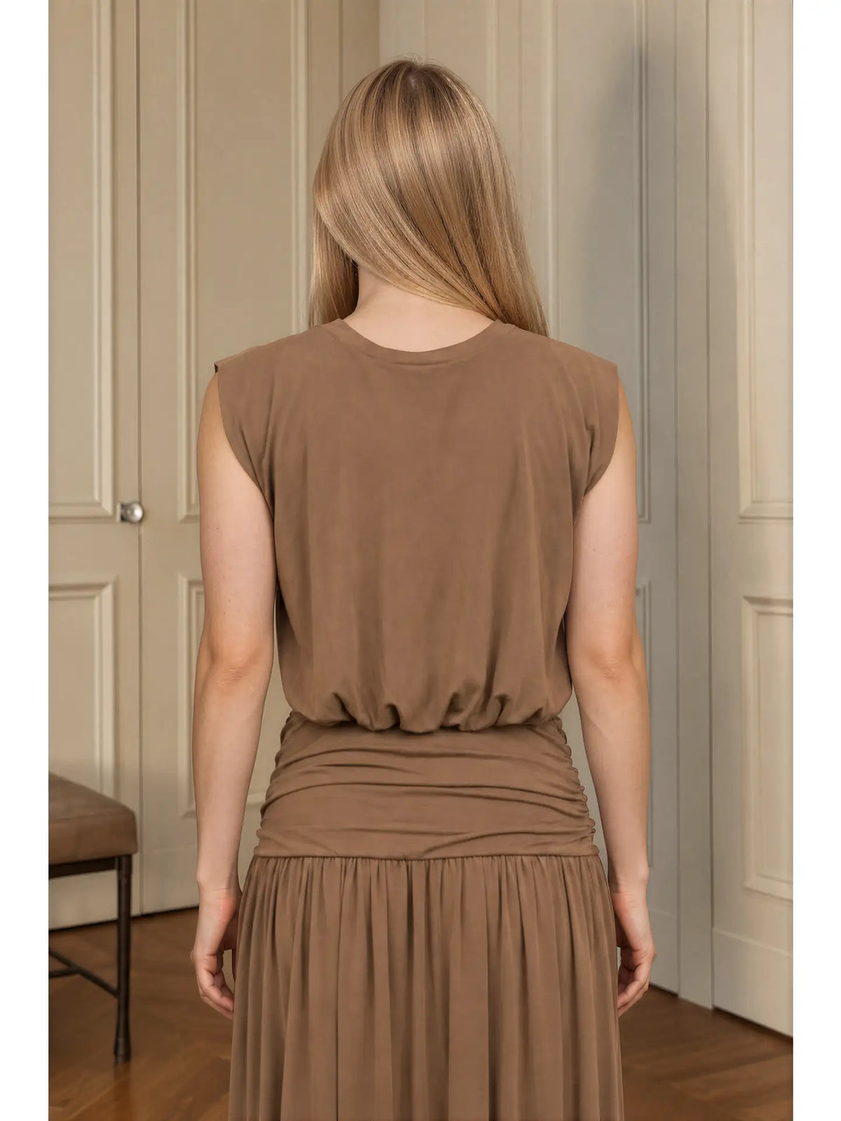 Cocoa Club Balloon Crop Top