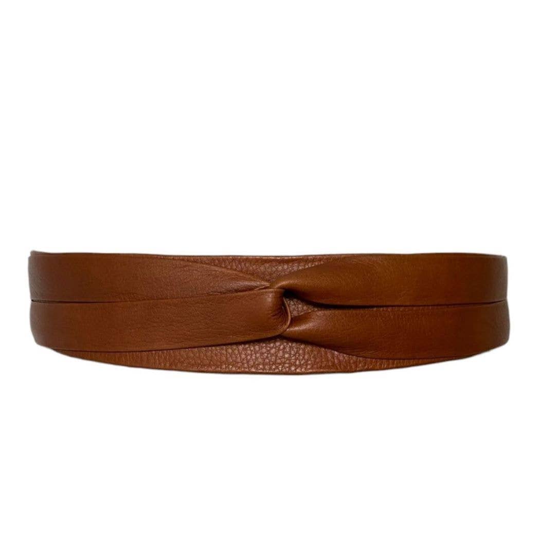 Midi Wrap Belt - Whiskey - OS