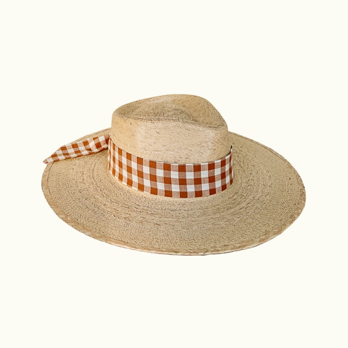 Gingham Hat Band