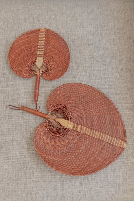 Woven Paradisio Fan in Clay