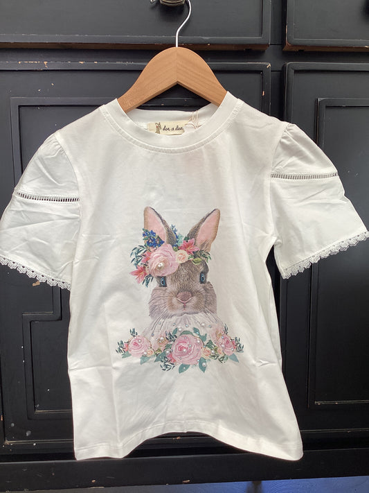 Kids bunny short sleeve