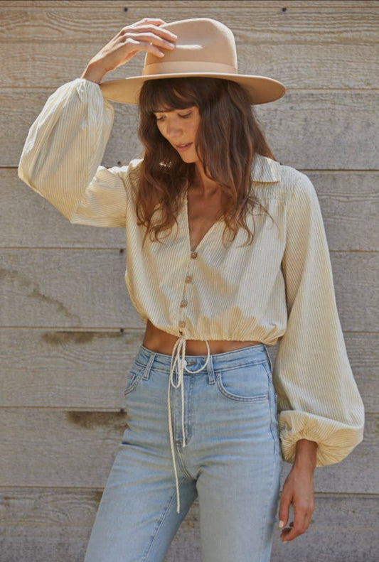 Seli Woven Top
