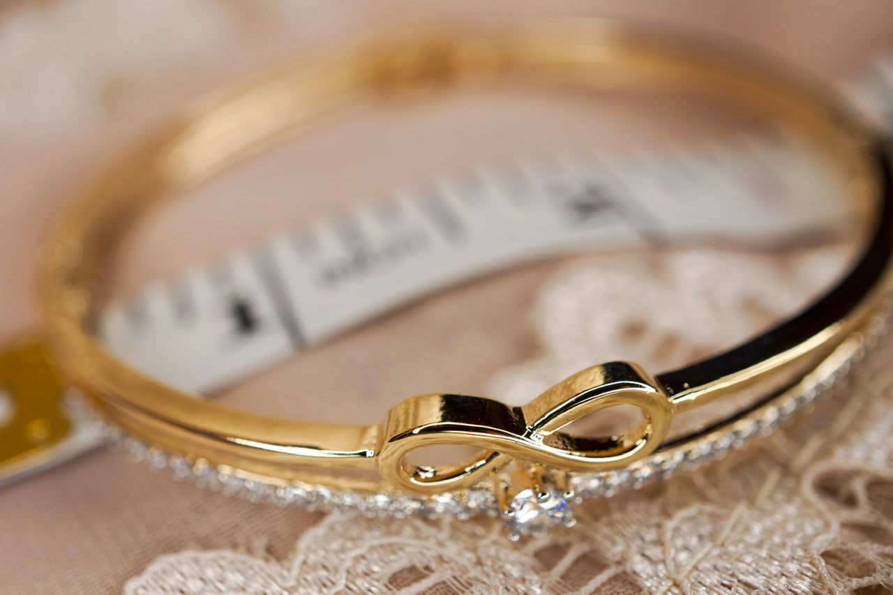 Infinity Gold-Plated Bracelet
