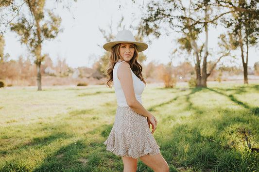 The Wildflower Mini Skirt
