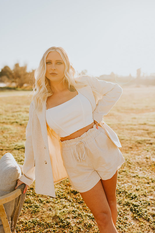 The Au Naturale Linen Blazer