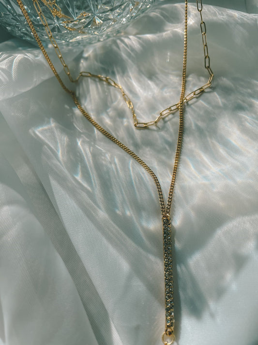 Chained Link Gold-Plated Necklace