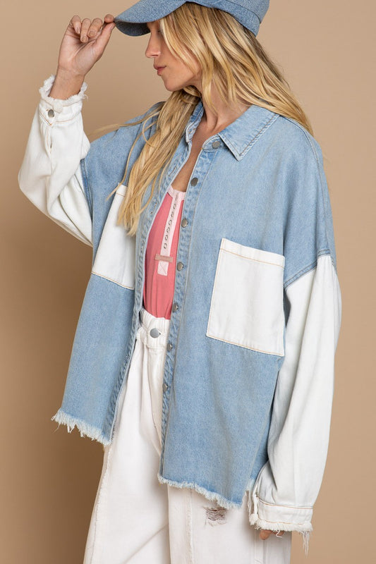 Denim on My Mind Shacket