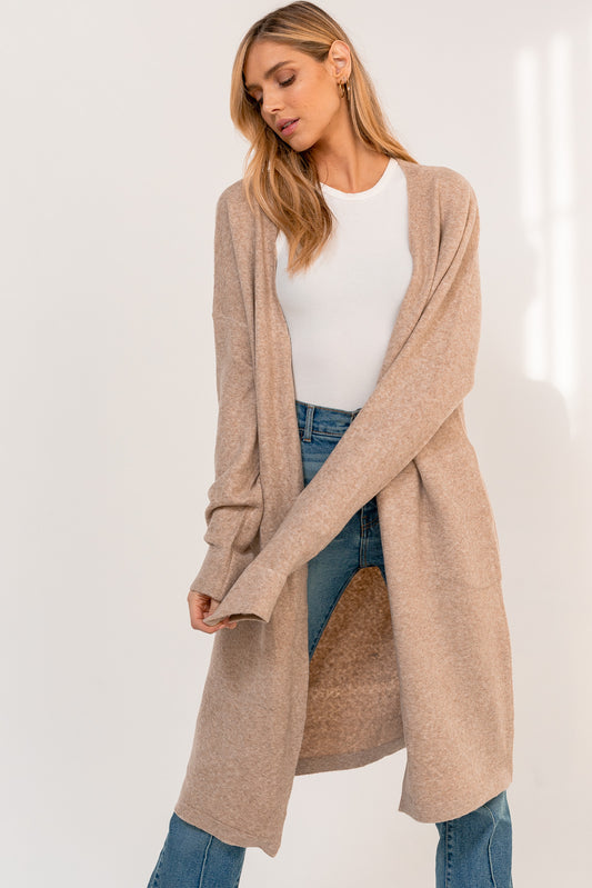 WARMING UP WITH YOU LONG CARDIGAN