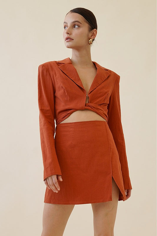 SHE MEANS BUSINESS BLAZER DRESS