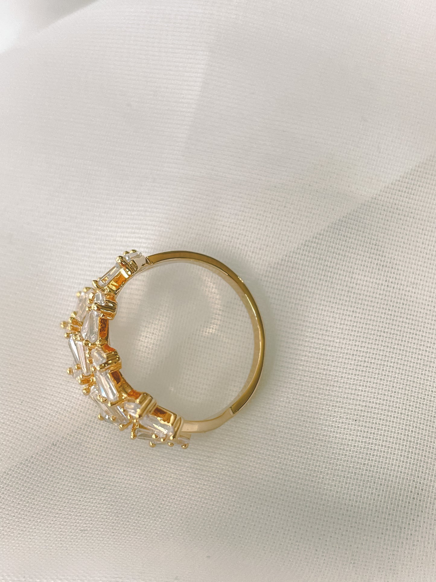 Starry Night Gold-Plated Ring