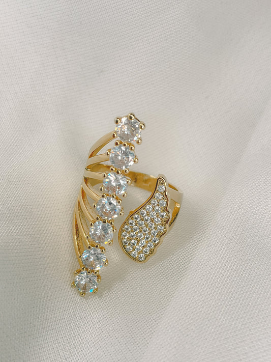Stairway to Heaven Gold-Plated Ring