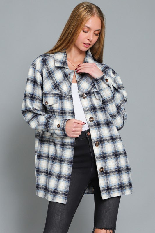 CHILL WITH YOU LADIES FLANNEL