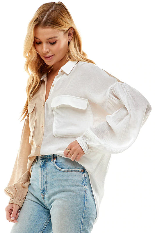 Café Con Leche Oversized Shirt