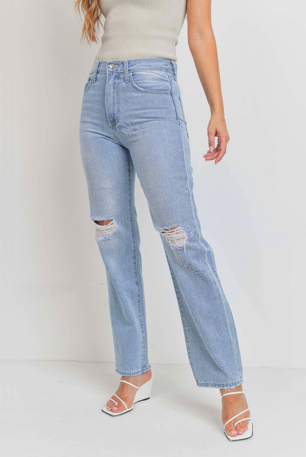 The 90's Straight Throwback Jean