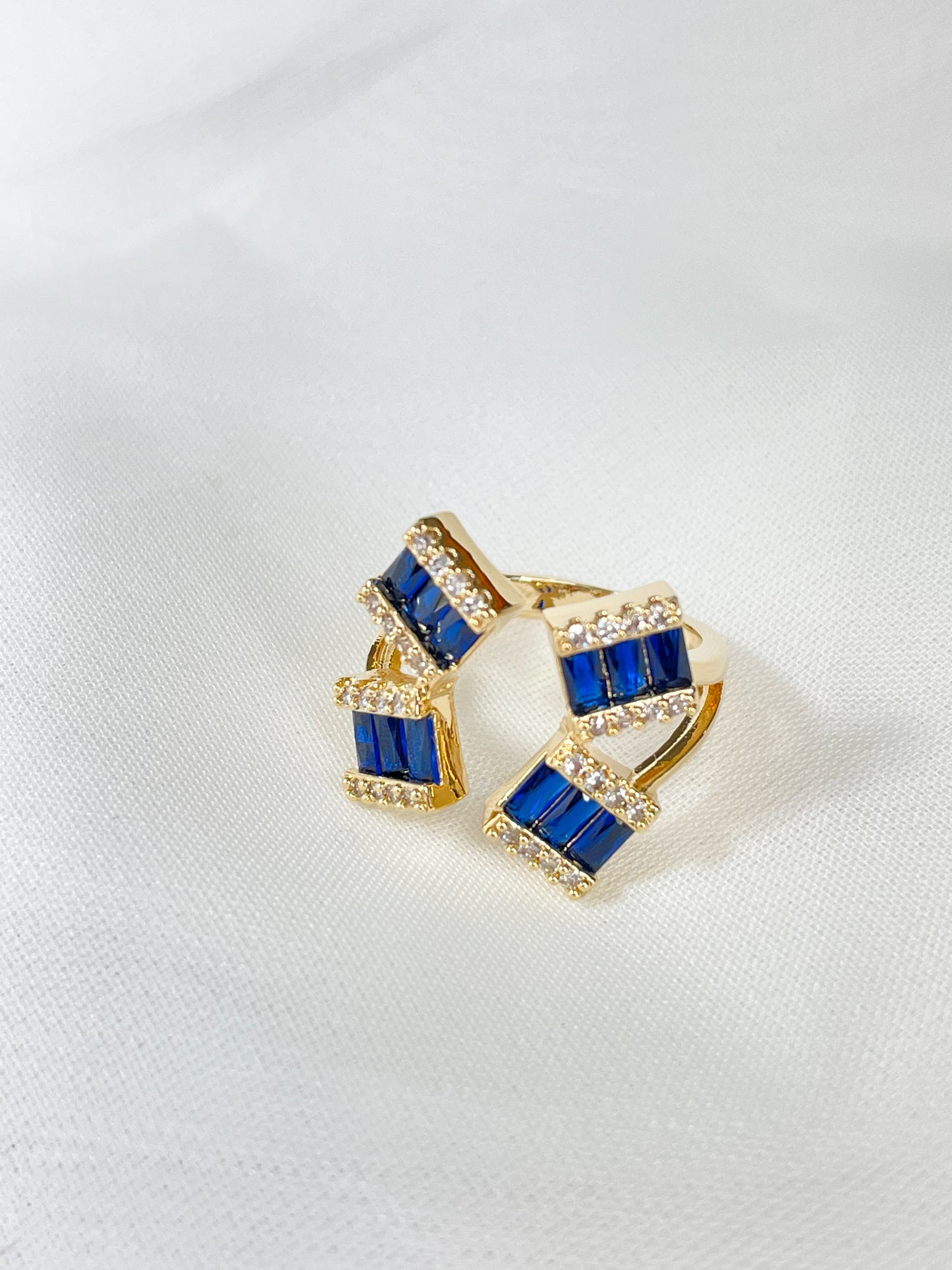 Sapphire Dreams Gold-Plated Ring