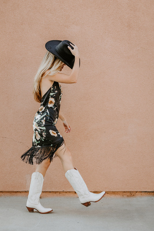 Fringe Energy Mini Dress