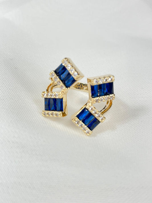 Sapphire Dreams Gold-Plated Ring