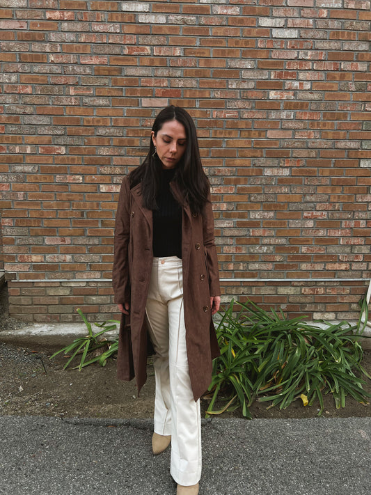 Espresso Trench Coat